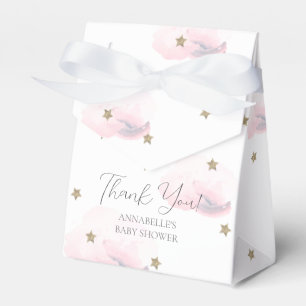 Gold Stars & Pink Clouds Kinderdusche Geschenkschachtel
