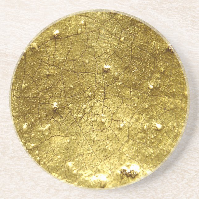 Gold Stone Sandstein Untersetzer (Vorne)