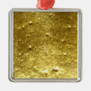 Gold Stone Silbernes Ornament