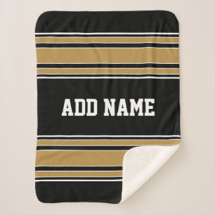 Gold Stripes Sports Jersey Name - KANN FARBE BEARB Sherpadecke