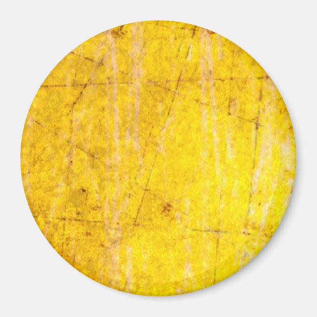 Gold-Stück 4 - Null-Gravity-Schachbrett (Metall) Magnet (Vorne)