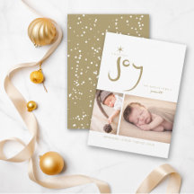 Gold Sweetest Joest Niedlich Baby First Christmas 