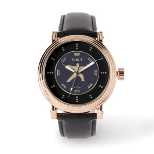 Gold Tai Chi Luxus Armbanduhr