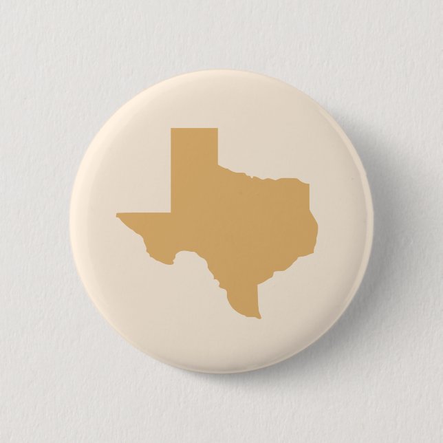 Gold Texas Souvenir Button (Vorderseite)