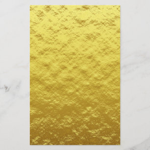 Gold Texturmuster (Luxuriöses Goldenes Glühen) Briefpapier