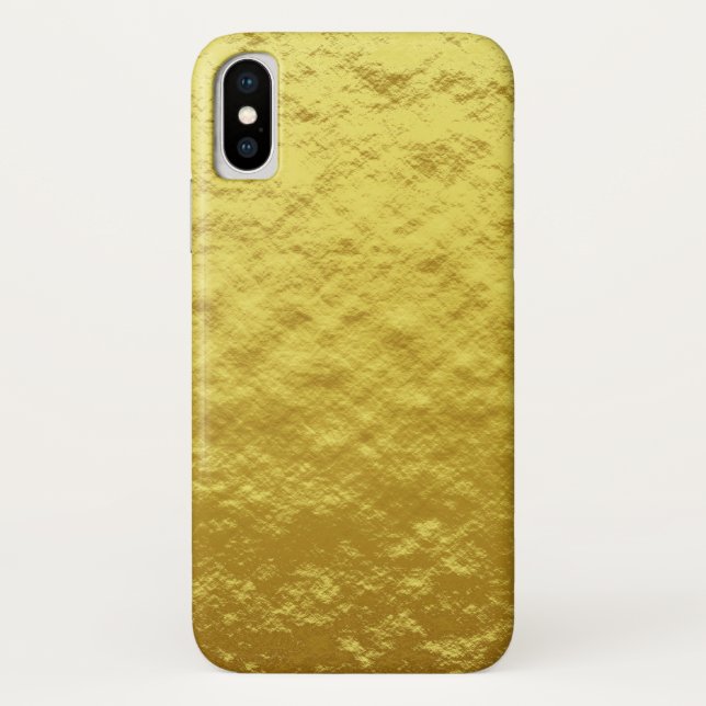 Gold Texturmuster (Luxuriöses Goldenes Glühen) Case-Mate iPhone Hülle (Rückseite)