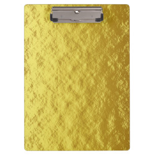 Gold Texturmuster (Luxuriöses Goldenes Glühen) Klemmbrett