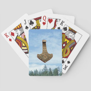 Gold Thammer Bäume Poker spielen Karten Spielkarten