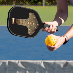 Gold Thammer Black Pickleball Paddle Carbon