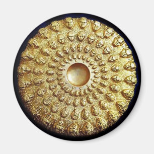GOLD THRACIAN DISK MAGNET