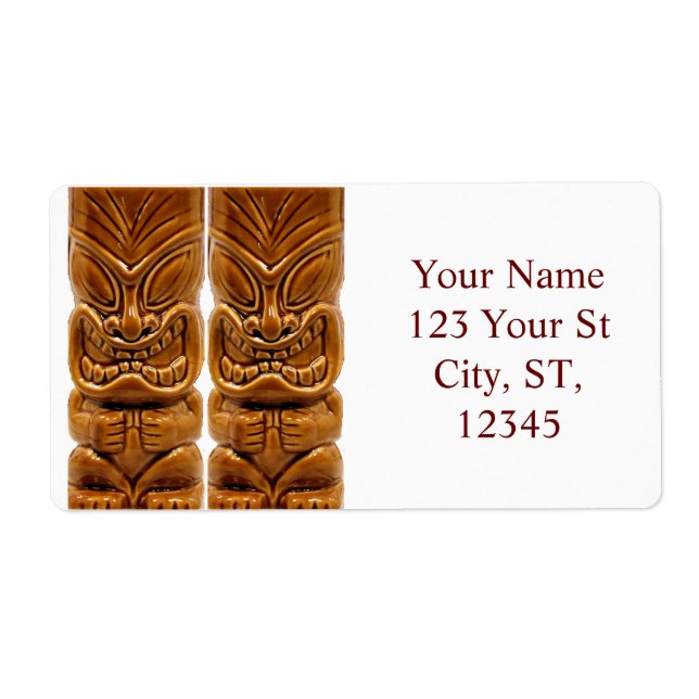 Gold Tiki Skulptur Thunder_Cove (Vorne)