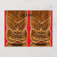 Gold Tiki Skulptur Thunder_Cove