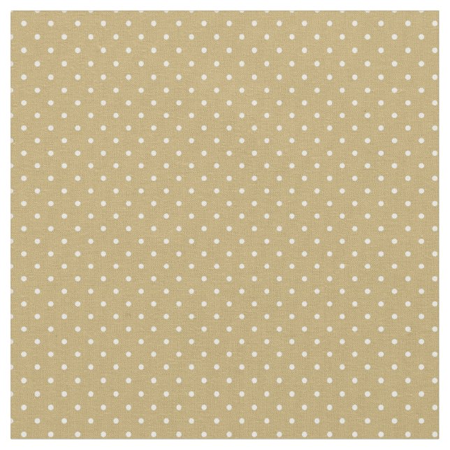 Gold Tiny Dots Stoff (Nahaufnahme)