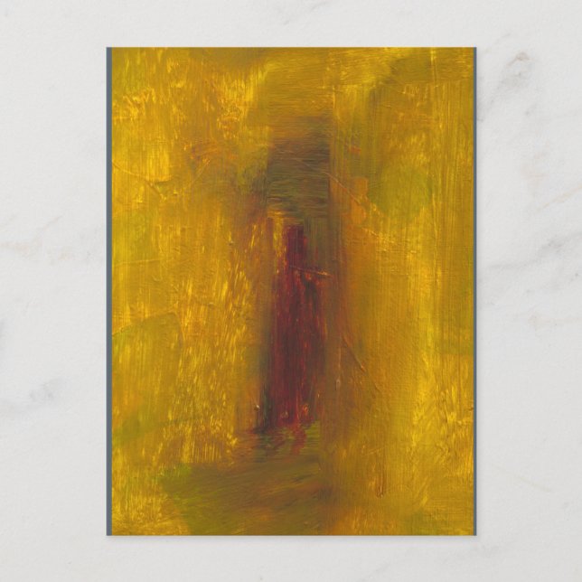 "Gold to Violet" Albers Homage Postcard Print Postkarte (Vorderseite)