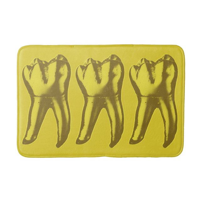 Gold Tooth Badematte (Vorderseite)