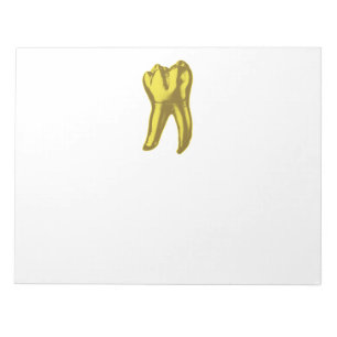 Gold Tooth Notizblock