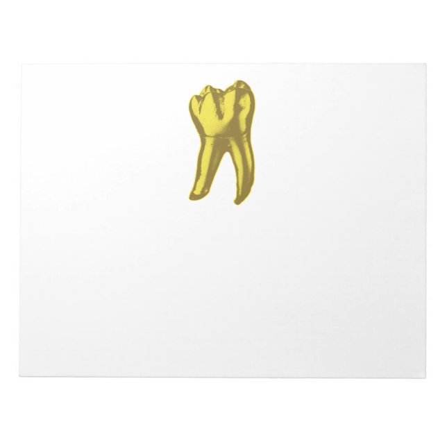 Gold Tooth Notizblock (Vorderseite)
