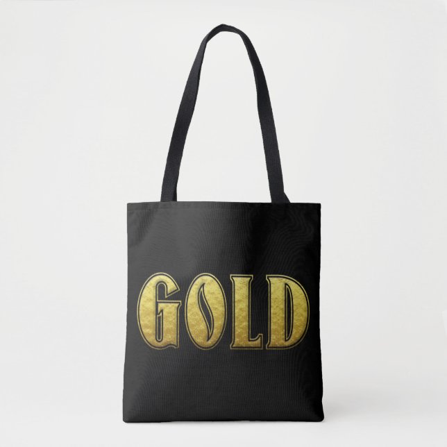 Gold Tote Bag (Vorderseite)