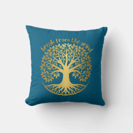 Gold Tree of Life BFTG Pillow Kissen