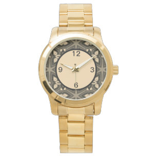 Gold Tribal Wrist Watch Armbanduhr