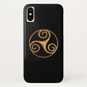 Gold Triskelion Case-Mate iPhone Hülle