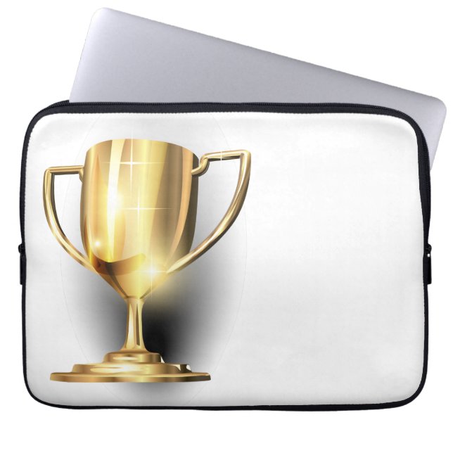 Gold Trophy Laptopschutzhülle (Vorderseite)