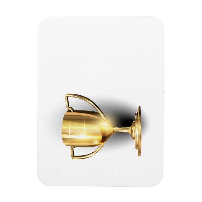 Gold Trophy Magnet (Vertikal)