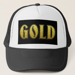 Gold Trucker Hat Truckerkappe