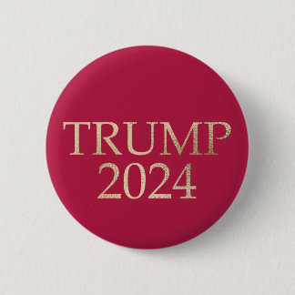 Gold Trump 2024 auf Red Button
