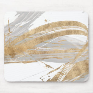 Gold u. Grau Mousepad