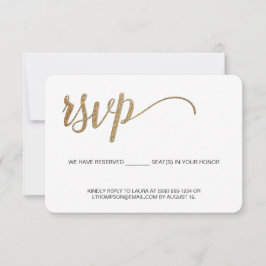 Gold UAWG Script ohne Mailing Reservierung RSVP Karte