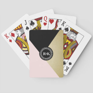 Gold und Black Bicycle® Poker Spielkarten