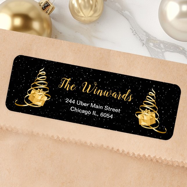 Gold und Black Christmas Geschenk (Von Creator hochgeladen)