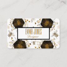 Gold und Black Honey Bee