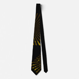 Gold und Black Neck Tie Krawatte