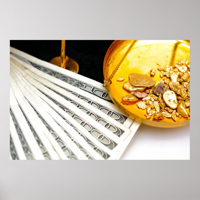 Gold und Cash Poster (Vorne)