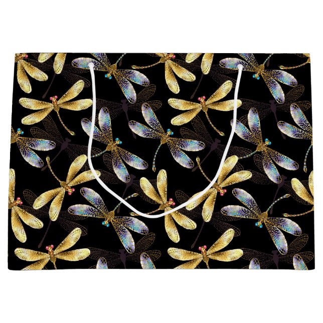 Gold- und Gleitschirmfliegen Große Geschenktüte (Vorderseite)