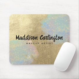 Gold und Glitzer Mousepad
