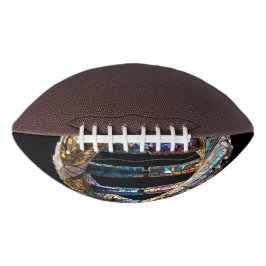 Gold- und Iris-Pearl-Luxus-Wissenschaftsdesign Football