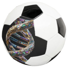 Gold- und Iris-Pearl-Luxus-Wissenschaftsdesign Fußball