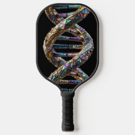 Gold- und Iris-Pearl-Luxus-Wissenschaftsdesign Pickleball Schläger