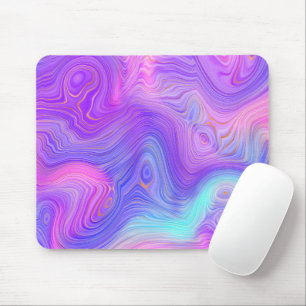 Gold und Lila rosa Maus-Pad Mousepad