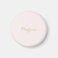 Gold- und Pastellfarbe Kalligrafie Elegant Einfach