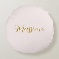 Gold- und Pastellfarbe Kalligrafie Elegant Einfach