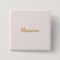 Gold- und Pastellfarbe Kalligrafie Elegant Schlich