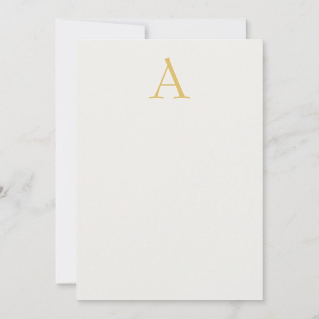 Gold- und Pastellfarben-Monogramm-Professionelle I (Vorderseite)