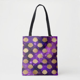 Gold- und Purpur-Galaxie-Dharma-Mandala