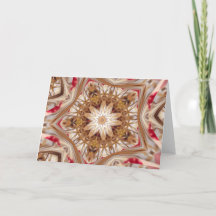 Gold und Red Ribbon Weihnachts-Star Kaleidoskop