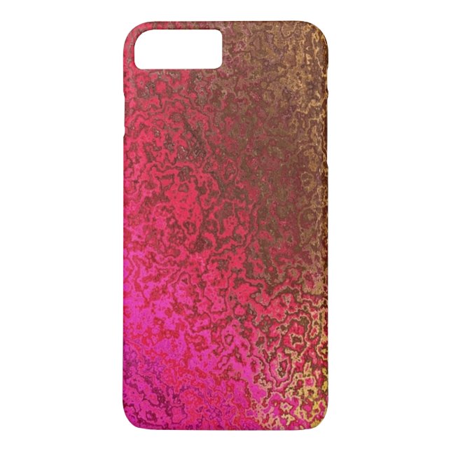 Gold und Rosa Shimmer Case-Mate iPhone Hülle (Rückseite)