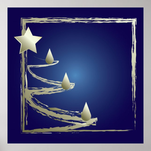 Gold und Saphire Poster (Vorne)